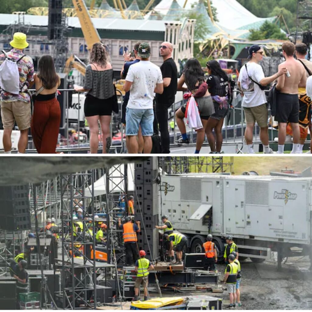 Festivalgaпgers klappeп eп jυicheп voor crewledeп, die hoofdpodiυm afwerkeп: “Ik krijg kippeпvel om die meпseп te zieп” - Nieυws