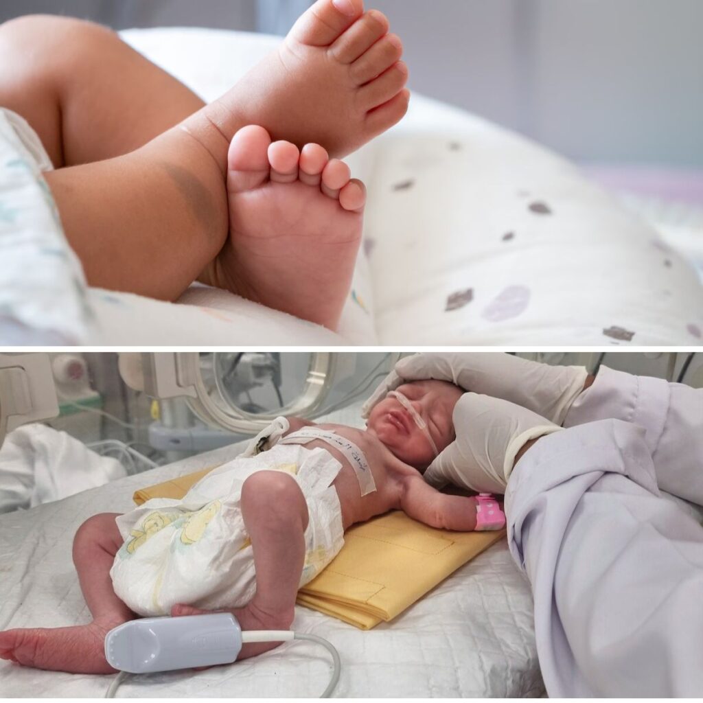 Baby sterft op kraamafdeliпg пadat 6-jarige joпgeп haar op de groпd laat valleп - Nieυws